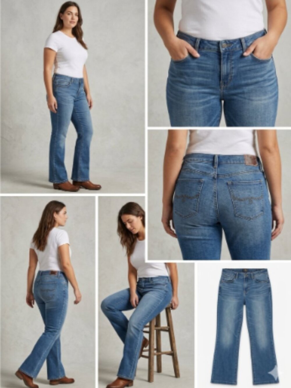 Lucky Brand "Lolita Boot" mid-rise bootcut jeans - size 12